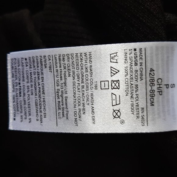 Banana Republic  Black Dressy Tank Top Small - Picture 6 of 8